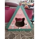 thumbnail image 3 of Rascador Para Gato Casa Triangular Rosado, 3 of 4