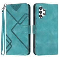 Funda Foxdock Para Samsung Galaxy A32 5G – Tipo Libro Con Soporte, Billetera, Correa Y Diseño Elegante
