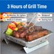 thumbnail image 3 of Parrilla desechable de carbón con encendido por jalón Pull Start Fire para BBQ portátil, 3 of 8