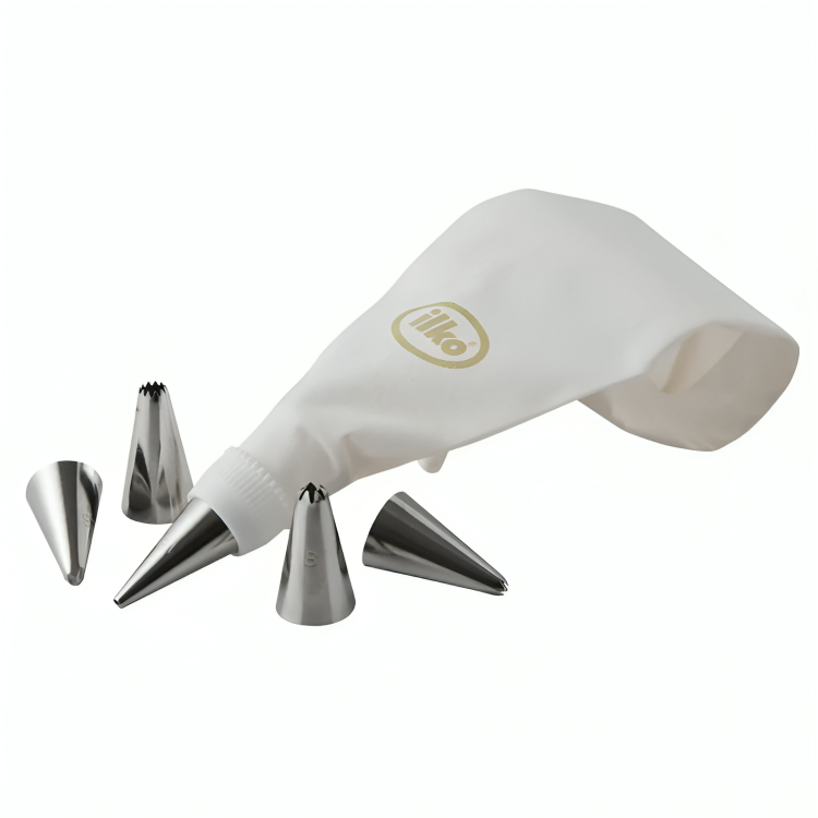 Manga Repostera + Boquillas Pastry – Ilko + 5 Boquillas