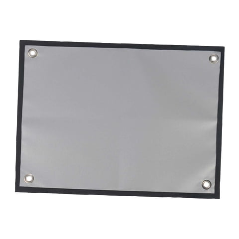 Ioensy - Estera Para Fogón De Acampada, Manta Ignífuga Portátil Para Exteriores, Para Barbacoa, Césped, Camping, 53Cm X 60Cm