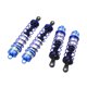thumbnail image 2 of 4x Amortiguadores delanteros y traseros de metal para 1/8 JLB HSP EM Racing Car Blue, 2 of 5