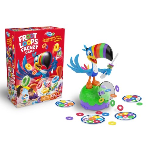 Juego De Habilidad Y Acción Goliath Froot Loop Frenzy Para Mayores De 6 Años