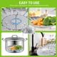 thumbnail image 3 of Cesta vaporera para verduras Sayfine Premium de acero inoxidable, 3 of 9