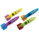 thumbnail image 1 of Juguetes de buceo en piscina SwimWays Toypedo Bandits, paquete de 4, 1 of 7