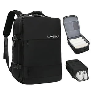 Mochila De Viaje Luxgear Nomadlife Impermeable Cabina - Negro