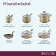 thumbnail image 2 of Juego de utensilios de cocina Anolon Advanced Home, antiadherentes anodizados duros, 11 piezas, 2 of 9