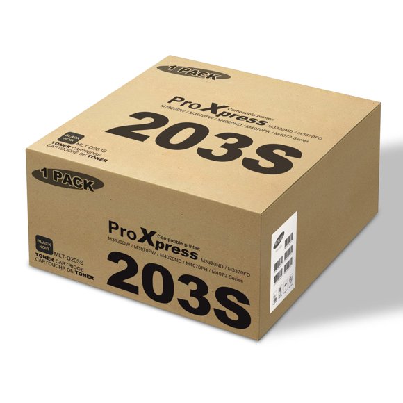 Cartucho de tóner negro MOLIMER MLT-D203S (1 unidad)