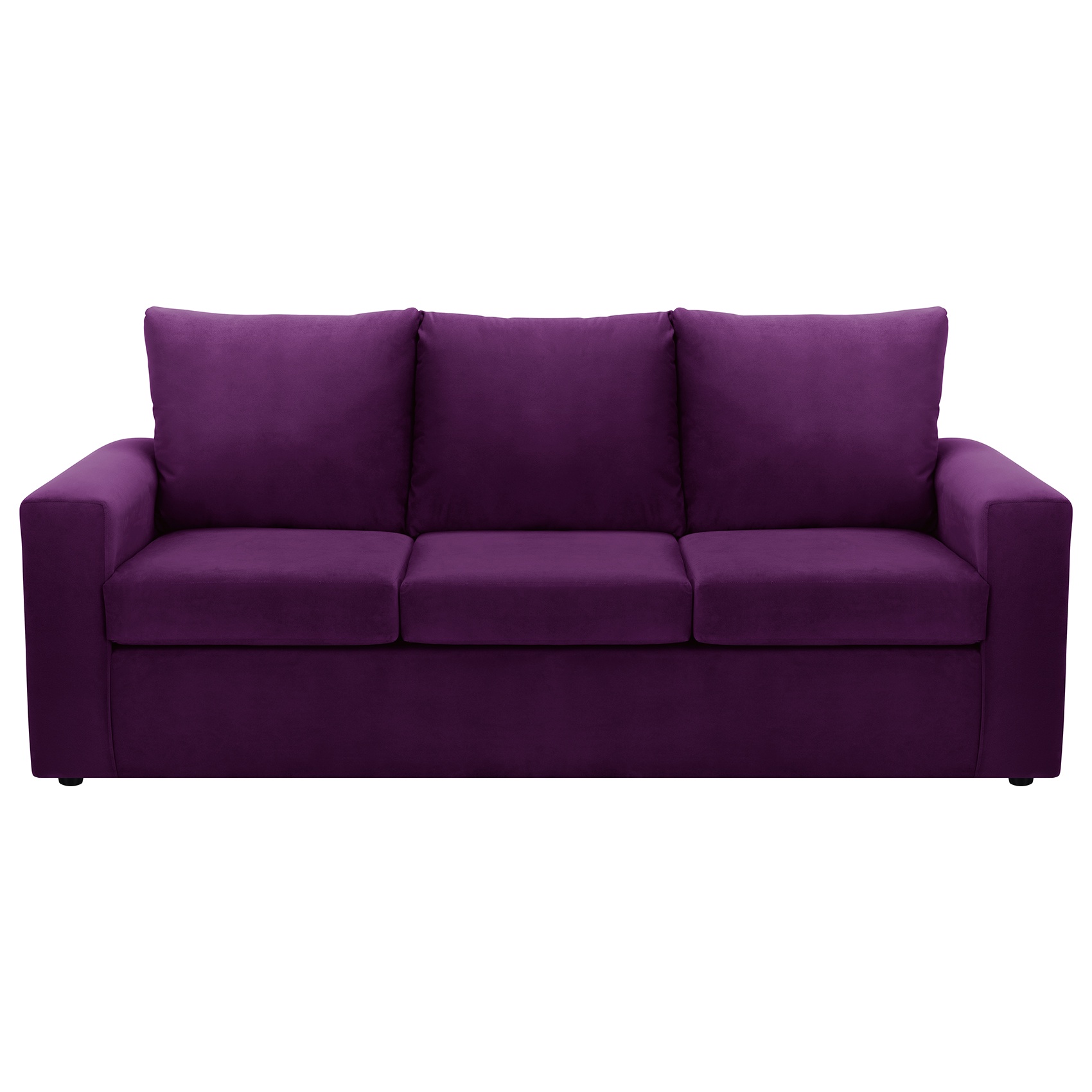 Bodevir - Sofa Kendy 3Cg Felpa 30 Morado