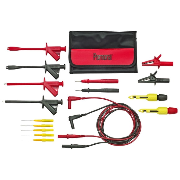 Set de cables de prueba Pomona 6530A Automotive Deluxe (paquete de 18)