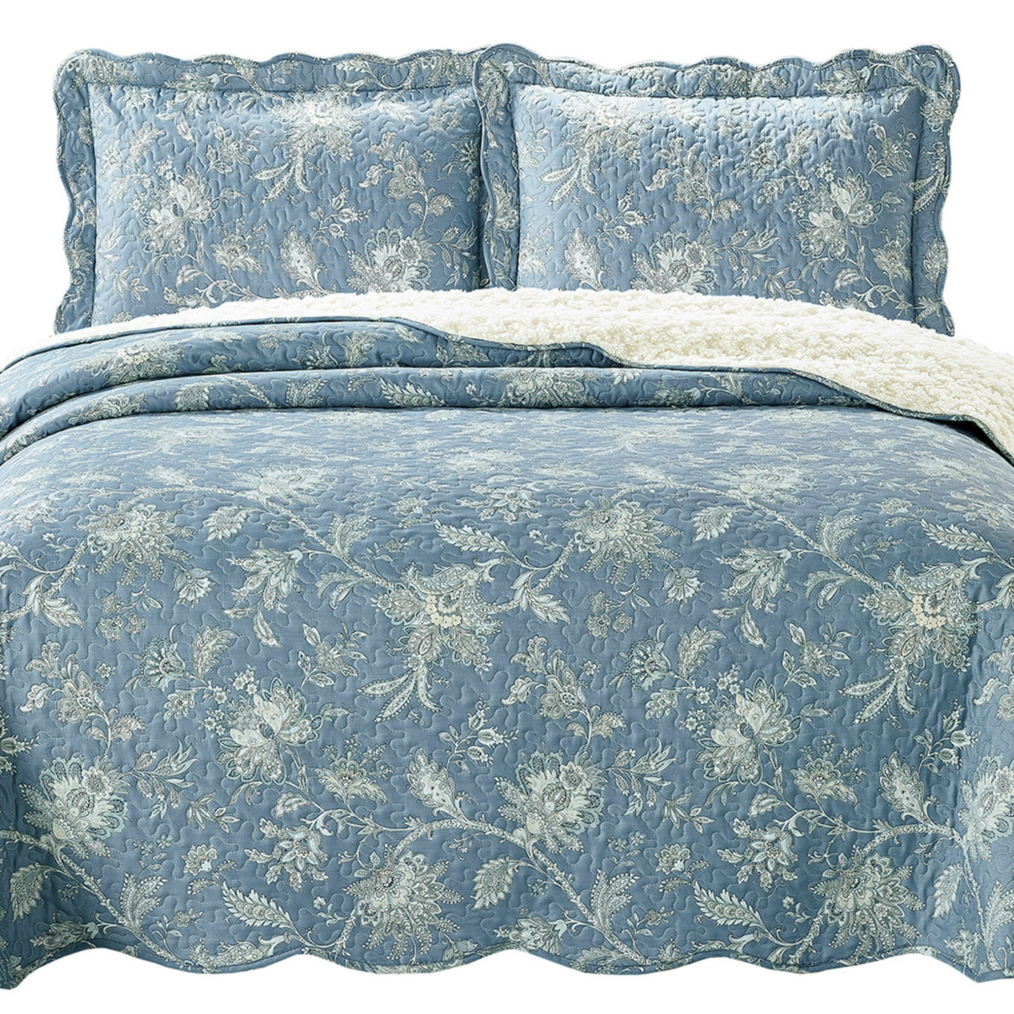 Mallorca - Quilt Sherpa King Babilonia Estampado