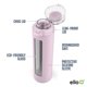 thumbnail image 3 of Botella De Agua Syndicate Vidrio Reutilizable 600 Ml Color Rosa Cachemir, 3 of 8