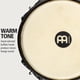 thumbnail image 3 of Forro de cabeza Bongos Meinl Percussion HTB100WB-M, color marrón nogal, 3 of 7