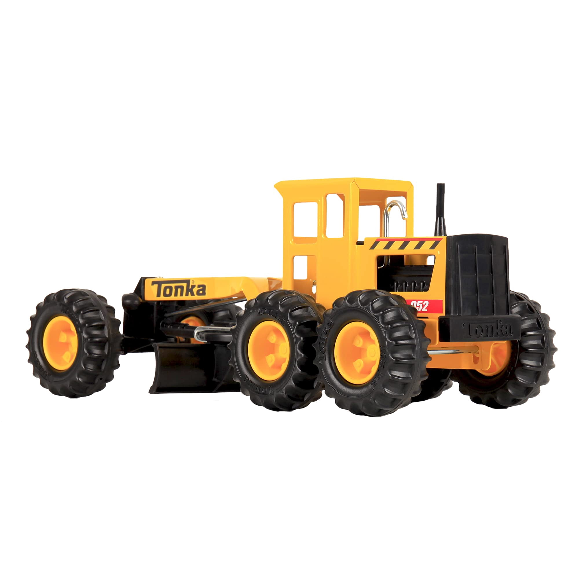 Niveladora Toy Road Grader Tonka Steel Classics, Amarilla, Para Niños Mayores De 3 Años