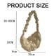 thumbnail image 3 of Bolso De Mano Acolchado Para Mujer, Ligero Y Acolchado, Tipo Hobo, 2023, Con Pliegues En Forma De Nube., 3 of 5