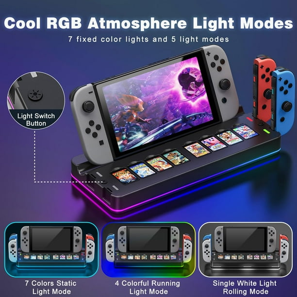 Dock Station Compatible Con Nintendo Switch/OLED, Adaptador HDMI