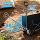 thumbnail image 5 of Carro Plegable LIAPOTT, Capacidad de 74 kg, Ruedas 360°, 5 of 8