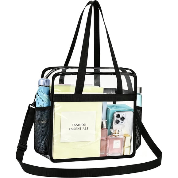 Bolso transparente UEASE para estadio 12 x 12 x 6 in, 14 L