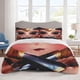 thumbnail image 1 of Wonder Woman Bedding Sets Cartoon Duvet Cover Lightweight 3 Piece Bet Sets for Kids Boys Girls, 1 of 5