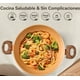 thumbnail image 2 of Bateria Cocina Antiadherente Ceramica 9 Pcs Naranja, 2 of 3