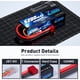 thumbnail image 3 of Batería LiPo Zeee 7.4V 5200mAh 50C 2S T Plug RC (Pack x2), 3 of 3