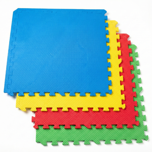 Dulce Abrazo - Alfombra Antigolpes Bebé Eva 8 Piezas Colores Puzzle 30X30 Multicolor Lis