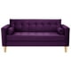 thumbnail image 1 of Sofa Retro 3c Felpa 05 Morado, 1 of 6