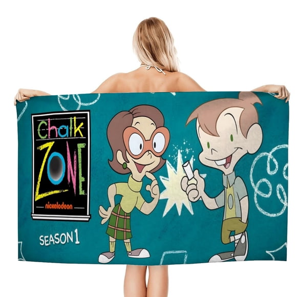 ChalkZone Toalla de playa de secado rápido con diseño temático, regalo para mujeres y niñas, ideal para cumpleaños, fans, amantes de la música, uso en la playa o al aire libre, 78 × 160 cm