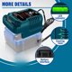 thumbnail image 4 of Cargador de Auto Compacto Mini de Batería Li-ion DC 12V/24V Enchufe para Encendedor de Cigarrillos con LED para Batería Kobalt 24V LXT KB624-03 KB524-03 KB424-03 KB224-03 KB124-03 0673802, 4 of 9