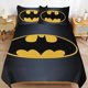 thumbnail image 1 of Batman Bedding Sets Ultra Soft Skin-Friendly Duvet Cover 3 Piece, Cute Comforter Cover Bed Set for Boys Girls Kids, 1 of 5