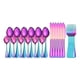 thumbnail image 3 of Set De Servicios Acero Inoxidables Tornasol Negro Dorado 24p, 3 of 4