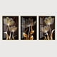 thumbnail image 1 of Modern Abstract Black Golden Flower Luxury Wall Art Canvas Painting Art, 3pcs , For Living Room Cuadros Decor, No Frame, 15.7*23.6in/40cm*60cm, 1 of 2