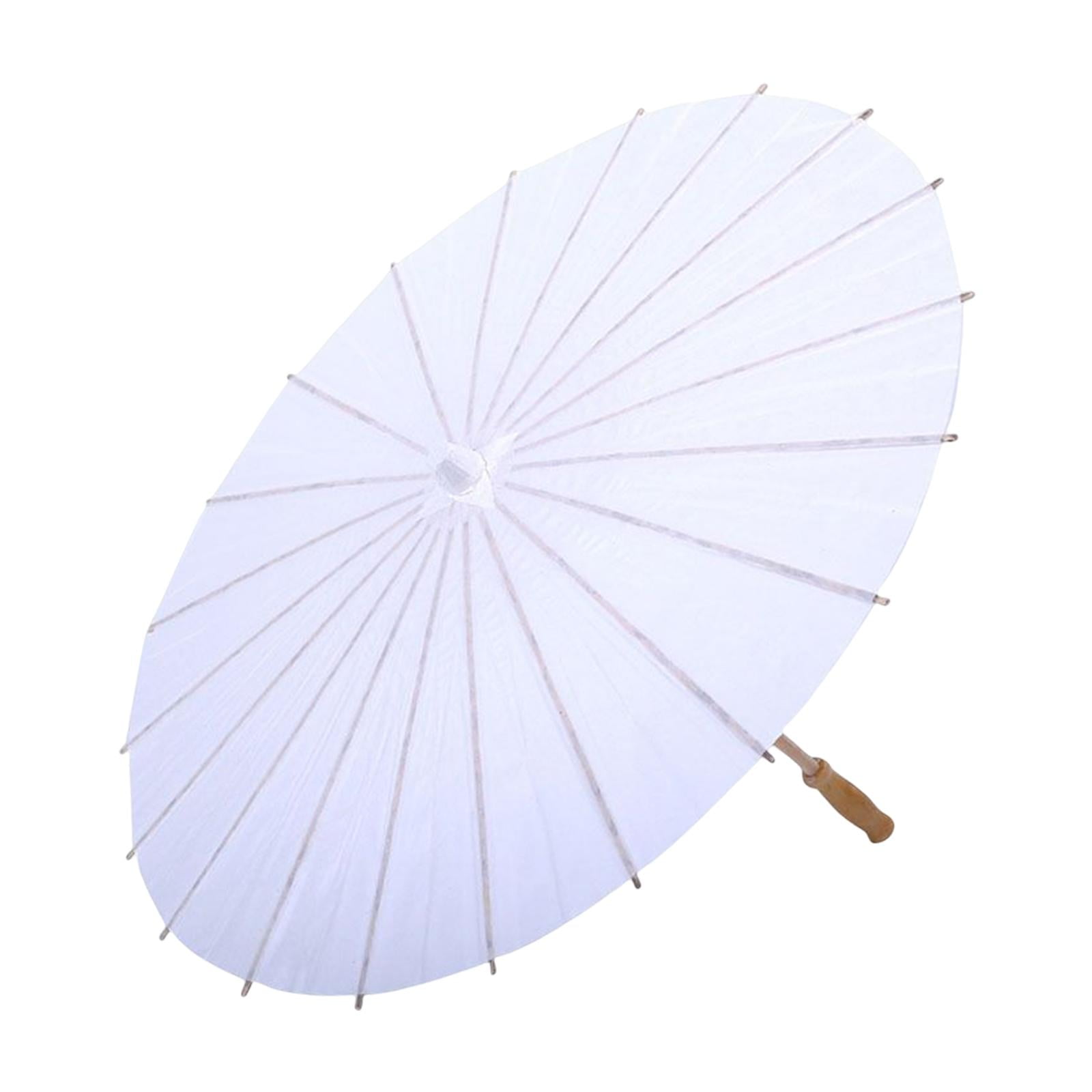 Bothyi - Paraguas De Papel En Blanco Pintura De Bricolaje Para Niños Para Favores De Fiesta Bolsa De Regalos Regalos 60cm