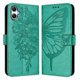 thumbnail image 2 of Funda Cartera Mariposa Para Samsung Galaxy A07 4g Con Soporte Y Ranuras Para Tarjetas Verde, 2 of 5