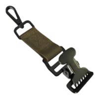 Magideal - Clip Para Guantes De Trabajo Con Abrazadera, Soporte Universal Para Cinturón, Resistente Para Bomberos, Correa De Nailon, Soporte Para Guantes De Golf Verde
