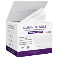 Toallas Faciales Desechables Clean Skin Club Clean Towels Xl