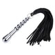 thumbnail image 2 of 1pc Flirtatious BDSM Anal Plug with Metal or Leather Whip for Couples Sex Games and Novelty Sex Toys, 2 of 2