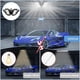 thumbnail image 3 of Luces LED para garaje Aoretic, 180 W, 18000 lm, 6500 K, paquete de 4 unidades con paneles, 3 of 7