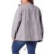 thumbnail image 4 of GRACE & GRANDEUR Chaquetas para Mujer Tallas Grandes con Cordón en la Cintura, Abrigos Anorak de Manga Larga con Bolsillos 1X Gris Claro, 4 of 8