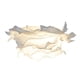 thumbnail image 3 of Pantalla De Lámpara De Papel, Cubierta De Luz Colgante De Techo, Pantalla De Flor Blanca, Decoración M, 3 of 5