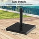 thumbnail image 3 of Soporte para sombrilla de patio VredHom, 19,5 kg, color negro, 3 of 7