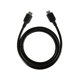 thumbnail image 1 of Cable HDMI onn de 6 pies 4K UHD de alta velocidad con Ethernet, negro, 1 of 2