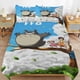 thumbnail image 1 of My Neighbor Totoro Bed Duvet Cover Microfiber Bedding Se3D Printed Lightweight3 Piece Comforter Se,, 1 of 5
