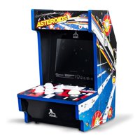 Arcade Classics - Máquina De Juego Arcade Atari Asteroids Counter Series Con 5 Juegos