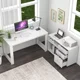 thumbnail image 2 of Homer Design Escritorio Multifuncional Con Archivero Transformable 140cm Color Blanco, 2 of 8