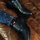 thumbnail image 4 of Zapato Hombre Formal Suela Cuero Magno Montenapoleone-0-10 Cardinale negro 40, 4 of 4