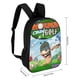 thumbnail image 2 of Loco por el Golf-theme Backpack, Campus style schoolbag Bookbag with Adjustable Shoulder Straps And Large Zip Compartment, Unisex Travel Bags., 2 of 6