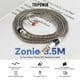 thumbnail image 3 of Cable Linsoul Tripowin Zonie IEM, cable mejorado para auriculares con 16 núcleos chapados en plata, cable de monitor intraaural SPC de 1,25 m, 3 of 3