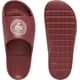 thumbnail image 3 of Sandalias Lacoste Serve Slide 2.0 para hombre, color burdeos y blanco, talla 7, 3 of 4
