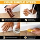 thumbnail image 4 of Cinta adhesiva InstaTrim The Original Flexible Trim, 15 m, color negro, 4 of 5